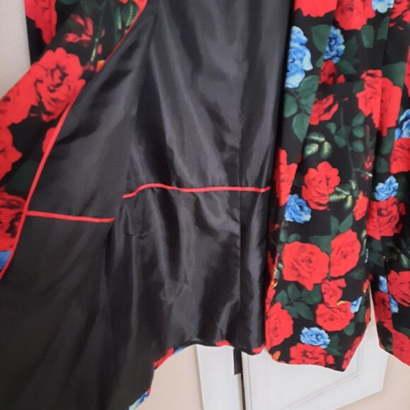 Vince Camuto flowered blazer - Picture 4 of 5